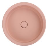 Bella Vista Bathware Calypsa 430mm Round Solid Surface Semi-Inset Basin