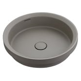 Bella Vista Bathware Calypsa 430mm Round Solid Surface Semi-Inset Basin
