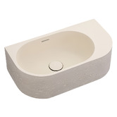 Bella Vista Bathware Elysia 500mm Arch Solid Surface Wall-Hung Basin