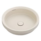 Bella Vista Bathware Calypsa 430mm Round Solid Surface Semi-Inset Basin