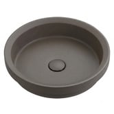 Bella Vista Bathware Calypsa 430mm Round Solid Surface Semi-Inset Basin