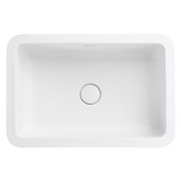 Bella Vista Bathware Thalios 530mm Rectangular Solid Surface Undermount Basin