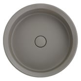 Bella Vista Bathware Calypsa 430mm Round Solid Surface Semi-Inset Basin