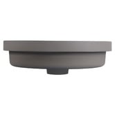 Bella Vista Bathware Calypsa 430mm Round Solid Surface Semi-Inset Basin