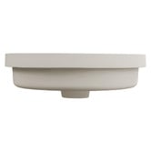 Bella Vista Bathware Calypsa 430mm Round Solid Surface Semi-Inset Basin