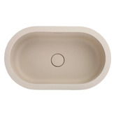 Bella Vista Bathware Doros 530mm Pill Solid Surface Undermount Basin