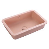 Bella Vista Bathware Thalios 530mm Rectangular Solid Surface Undermount Basin