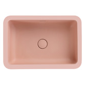 Bella Vista Bathware Thalios 530mm Rectangular Solid Surface Undermount Basin