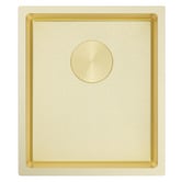 Bella Vista Bathware Luminare 380mm Undermount Single Stainless Steel Kitchen Sink