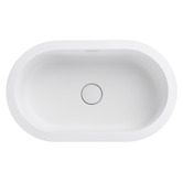 Bella Vista Bathware Doros 530mm Pill Solid Surface Undermount Basin