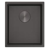 Bella Vista Bathware Luminare 380mm Undermount Single Stainless Steel Kitchen Sink