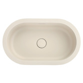 Bella Vista Bathware Doros 530mm Pill Solid Surface Undermount Basin