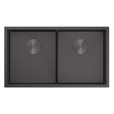 Bella Vista Bathware Luminare 760mm Undermount Double Stainless Steel Kitchen Sink