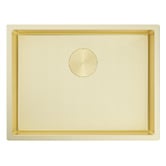Bella Vista Bathware Luminare 580mm Undermount Single Stainless Steel Kitchen Sink