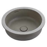 Bella Vista Bathware Kalos 400mm Round Solid Surface Undermount Basin