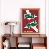 Linea Editions Shake Shake Framed Paper Print Wall Art
