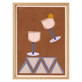 Linea Editions Aperitif No. 1 Framed Paper Print Wall Art