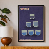 Linea Editions Vodka Framed Paper Print Wall Art