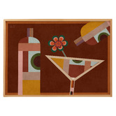 Linea Editions Bar Palermo Framed Paper Print Wall Art