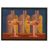 Linea Editions Bar Budapest Framed Paper Print Wall Art
