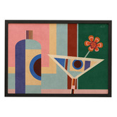 Linea Editions Bar Italia Framed Paper Print Wall Art