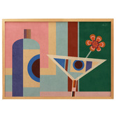 Linea Editions Bar Italia Framed Paper Print Wall Art