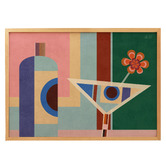 Linea Editions Bar Italia Framed Paper Print Wall Art