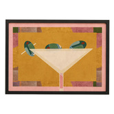 Linea Editions Bar Milano Framed Paper Print Wall Art