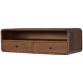 Solid State Studio Mikhail Mango Wood Wall-Mounted Console Table