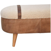 Solid State Studio Stefan Buffalo Leather Storage Ottoman Bench