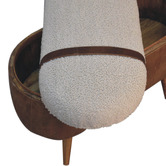 Solid State Studio Stefan Buffalo Leather Storage Ottoman Bench
