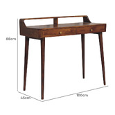 Solid State Studio Valerie Mango Wood Writing Desk