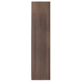 Vanta Living Acoura Space 2700 x 600mm Rustic Walnut Acoustic Slat Wall Panel