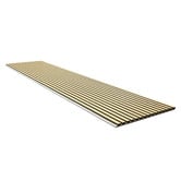 Vanta Living Acoura Space 2700 x 600mm Heritage Oak Acoustic Slat Wall Panel