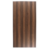 Vanta Living Acoura Space 1200 x 600mm Amber Walnut Easy Stick Acoustic Slat Wall Panels
