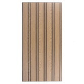 Vanta Living Acoura Space 1200 x 600mm Natural Oak Easy Stick Acoustic Slat Wall Panels