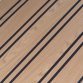 Vanta Living Acoura Space 1200 x 600mm Natural Oak Easy Stick Acoustic Slat Wall Panels