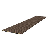 Vanta Living Acoura Space 2700 x 600mm Espresso Oak Acoustic Slat Wall Panel