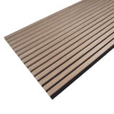 Vanta Living Acoura Space 2700 x 600mm Weather Oak Acoustic Slat Wall Panel