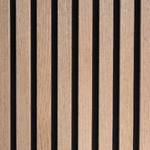 Vanta Living Acoura Space 2700 x 600mm Euro Oak Acoustic Slat Wall Panel
