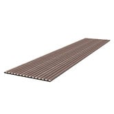 Vanta Living Acoura Space 2700 x 600mm Sienna Walnut Acoustic Slat Wall Panel