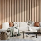 Vanta Living Acoura Space 2700 x 600mm Euro Oak Acoustic Slat Wall Panel