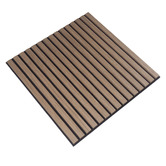 Vanta Living Acoura Space 600 x 600mm Weather Oak Acoustic Slat Wall Panels