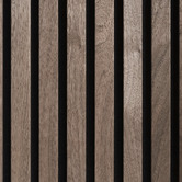 Vanta Living Acoura Space 2700 x 600mm Sienna Walnut Acoustic Slat Wall Panel