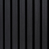 Vanta Living Acoura Space 2700 x 600mm Sugi Charcoal Acoustic Slat Wall Panel
