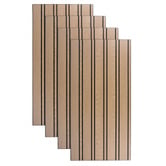 Vanta Living Acoura Space 1200 x 600mm Natural Oak Easy Stick Acoustic Slat Wall Panels