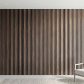 Vanta Living Acoura Space 2700 x 600mm Weather Oak Slatted Acoustic Wall Panel