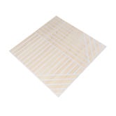 Vanta Living Acoura Space 600 x 600mm Natural Oak Self-Adhesive Acoustic Slat Wall Panels