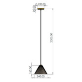 Mullan Sakura Ceramic Pendant Light