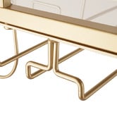 Amber &amp; Fern Caledon 2 Tier Steel Bar Cart
